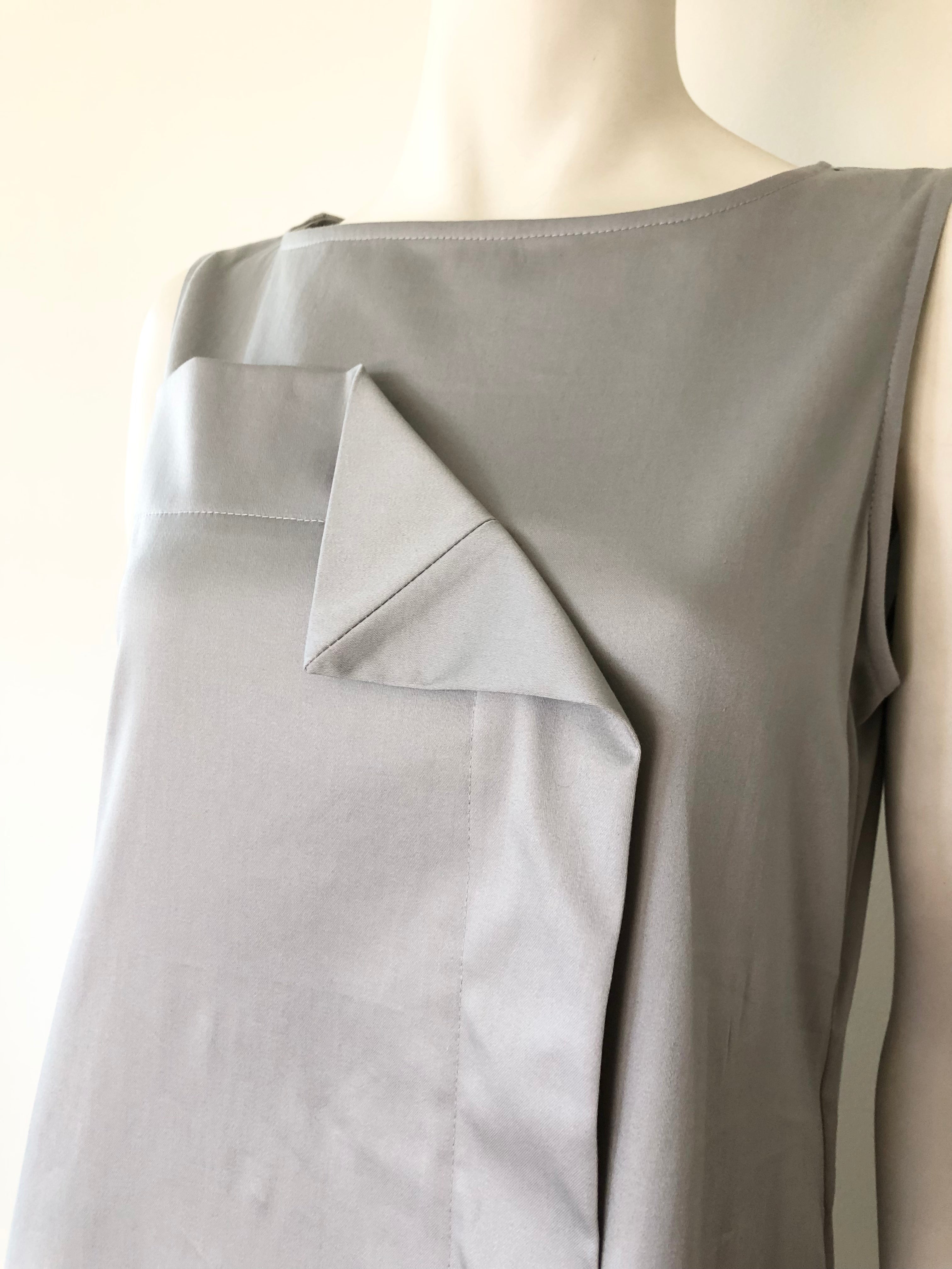0 / 833  Dress light grey cotton
